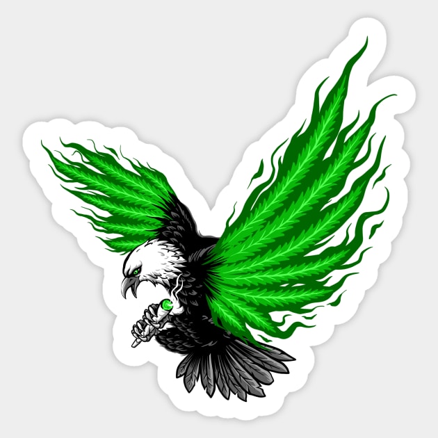 flying hunter Sticker by spoilerinc